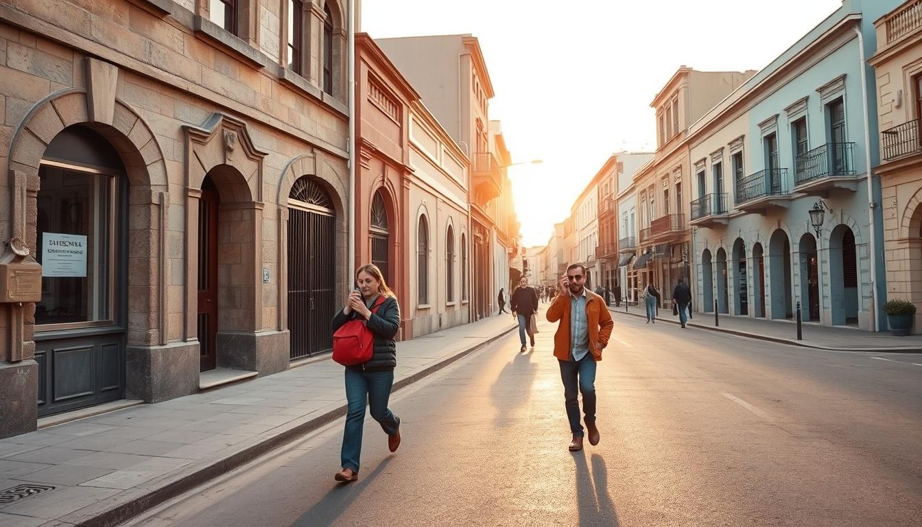 Arquitectura y foto caminata